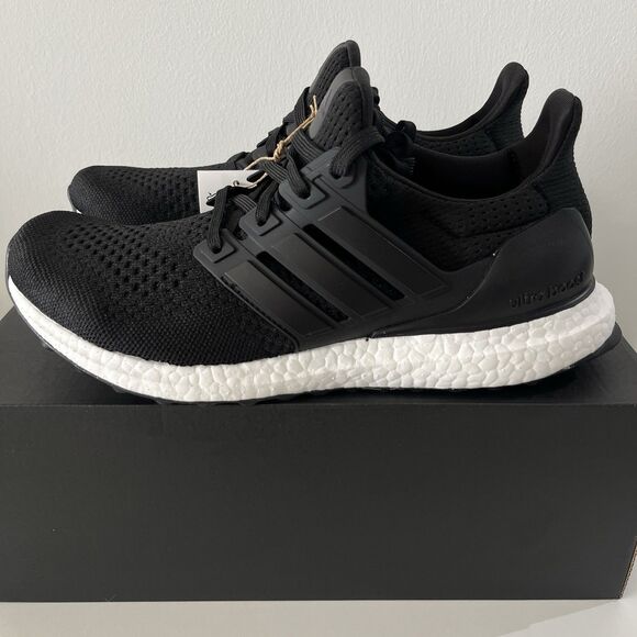 adidas Ultra Boost 1.0 DNA Black White Men\'s Sizes 8 HQ4201 NEW main image 9